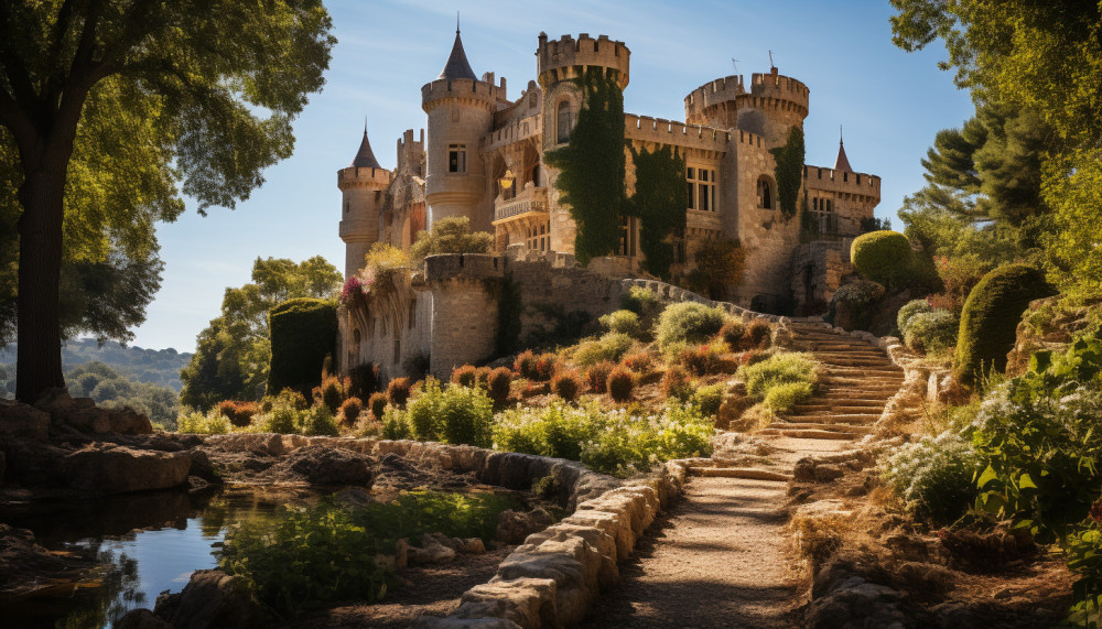 Some rentable castles of the Domaine de Brou